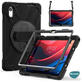 Microsonic Xiaomi Redmi Pad 2 Kılıf Heavy Defender Siyah