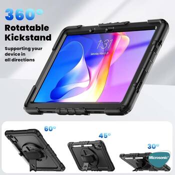 Microsonic Xiaomi Redmi Pad 2 Kılıf Heavy Defender Siyah