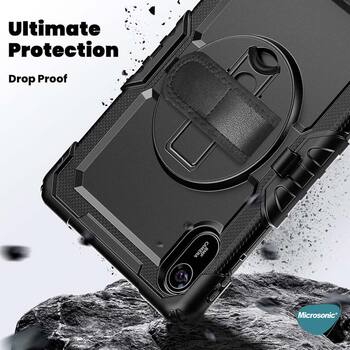 Microsonic Xiaomi Redmi Pad 2 Kılıf Heavy Defender Siyah
