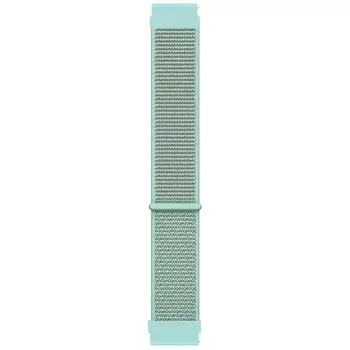 Microsonic Samsung Galaxy Watch FE Hasırlı Kordon Woven Sport Loop Mint Yeşili