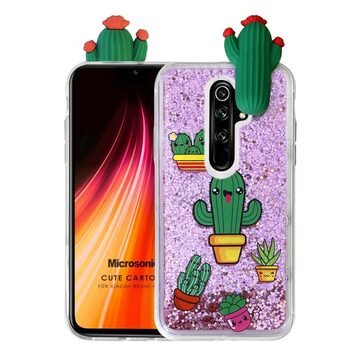 Microsonic Xiaomi Redmi 9 Kılıf Cute Cartoon Kaktüs