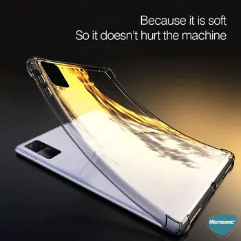 Microsonic Xiaomi Redmi Pad 2 Kılıf Shock Absorbing Şeffaf