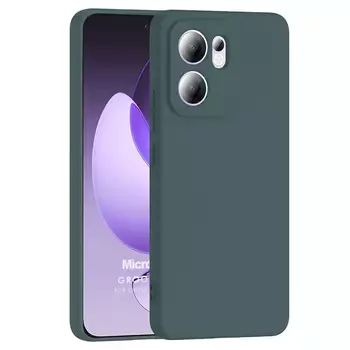 Microsonic Oppo Reno 13F 5G Kılıf Groovy Soft Koyu Yeşil