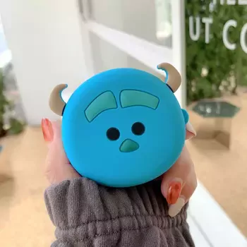 Microsonic Samsung Galaxy Buds 2 Pro Kılıf Cartoon Figürlü Silikon Crtn-Fgr-Jms-Slvn