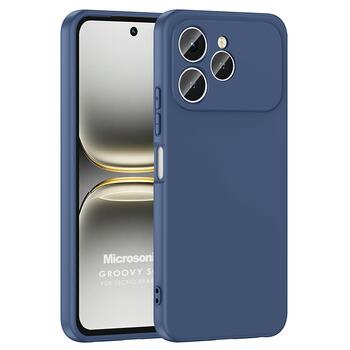Microsonic TECNO Spark 40 Kılıf Groovy Soft Lacivert