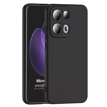 Microsonic Oppo Reno 13 Pro Kılıf Groovy Soft Siyah