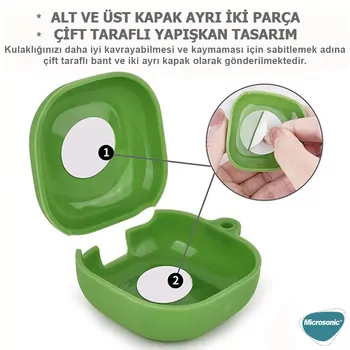 Microsonic Samsung Galaxy Buds Core Kılıf Cartoon Figürlü Silikon Crtn-Fgr-Frnc-Bldg-Krz