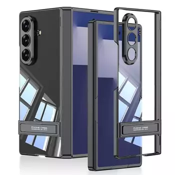 Microsonic Samsung Galaxy Z Fold 7 Kılıf Clarity Stand Siyah