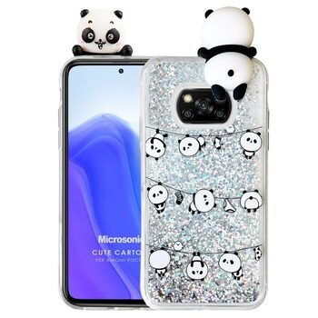 Microsonic Xiaomi Poco X3 NFC Kılıf Cute Cartoon Panda