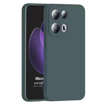 Microsonic Oppo Reno 13 Pro Kılıf Groovy Soft Koyu Yeşil