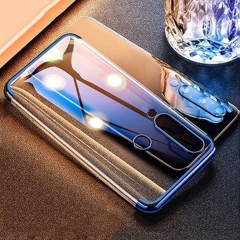 Microsonic Samsung Galaxy M30 Kılıf Skyfall Transparent Clear Siyah