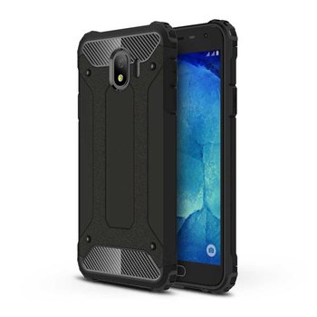 Caseup Samsung Galaxy J4 Kılıf Tank Siyah