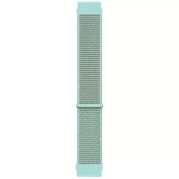 Microsonic Amazfit Cheetat (Square) Hasırlı Kordon Woven Sport Loop Mint Yeşili