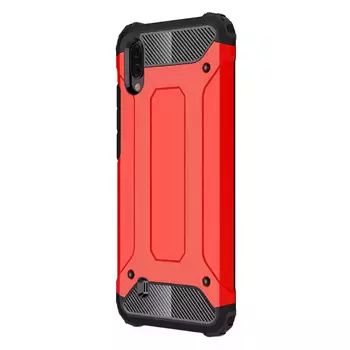 Microsonic Samsung Galaxy M10 Kılıf Rugged Armor Kırmızı