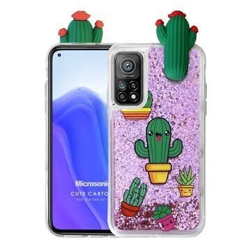 Microsonic Xiaomi Mi 10T Kılıf Cute Cartoon Kaktüs