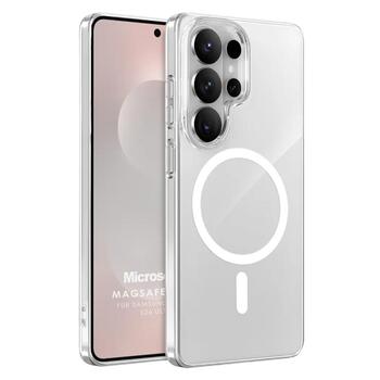 Microsonic Samsung Galaxy S26 Ultra Kılıf MagSafe Clear Sararmaz Şeffaf