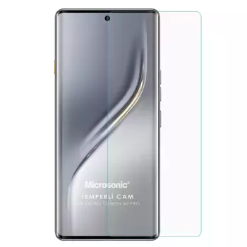 Microsonic TECNO Camon 40 Pro Tempered Glass Cam Ekran Koruyucu