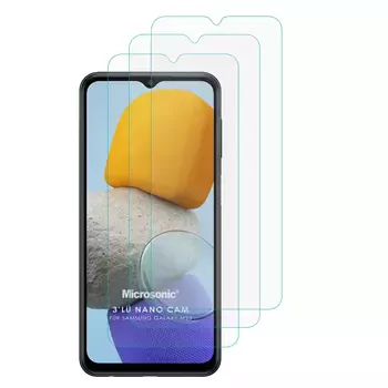 Microsonic Samsung Galaxy M23 Screen Protector Nano Glass Cam Ekran Koruyucu (3`lü Paket)