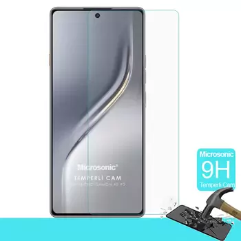 Microsonic TECNO Camon 40 4G Tempered Glass Cam Ekran Koruyucu