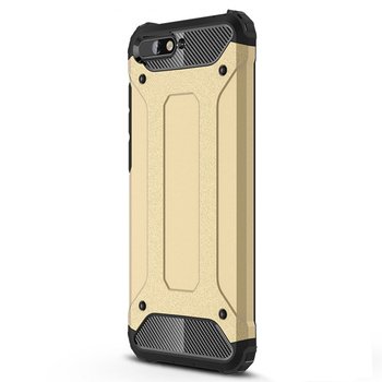 Microsonic Huawei Y6 2018 Kılıf Rugged Armor Gold