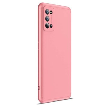 Microsonic Realme 7 Pro Kılıf Double Dip 360 Protective AYS Rose Gold