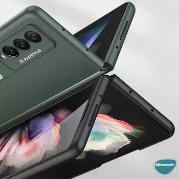 Microsonic Samsung Galaxy Z Fold 3 Kılıf Magnetic Bracket Siyah