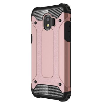 Microsonic Samsung Grand Prime Pro Kılıf Rugged Armor Rose Gold