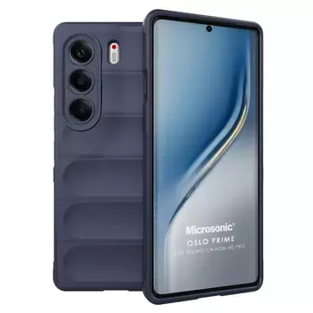Microsonic TECNO Camon 40 Pro Kılıf Oslo Prime Lacivert