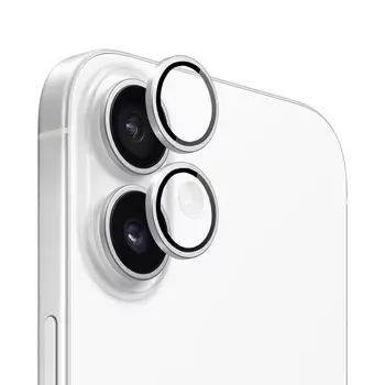 Microsonic Apple iPhone 17 Tekli Kamera Lens Koruma Camı Gümüş