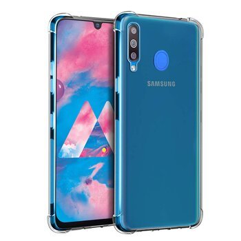 Microsonic Samsung Galaxy M30 Kılıf Anti Shock Silikon Şeffaf