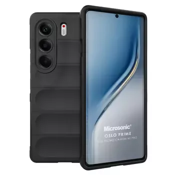 Microsonic TECNO Camon 40 Pro Kılıf Oslo Prime Siyah