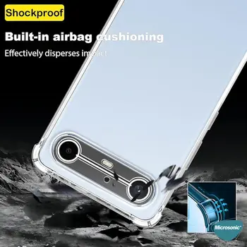 Microsonic TECNO Spark Slim 5G Kılıf Shock Absorbing Şeffaf