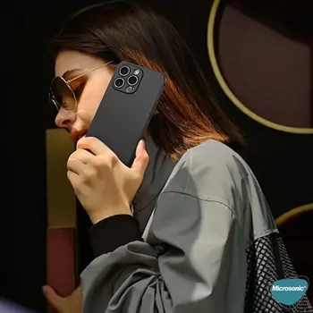 Microsonic Apple iPhone 17 Kılıf Kamera Korumalı Siyah