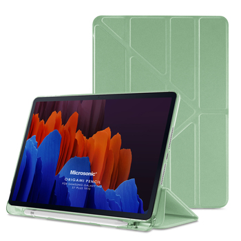 Microsonic Samsung Galaxy Tab S11 Kılıf Origami Pencil Açık Yeşil