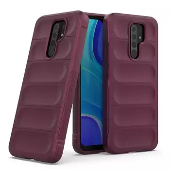 Microsonic Xiaomi Redmi 9 Kılıf Oslo Prime Bordo