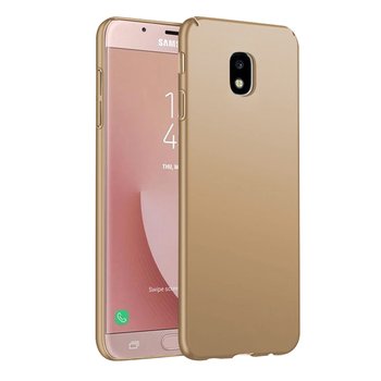 Microsonic Samsung Galaxy J3 Pro Kılıf Premium Slim Gold