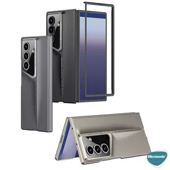 Microsonic Samsung Galaxy Z Fold 7 Kılıf Sports Armor Gri