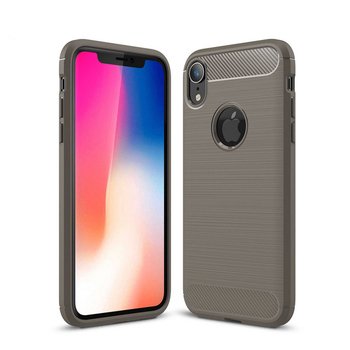 Microsonic Apple iPhone XR Kılıf Room Silikon Gri