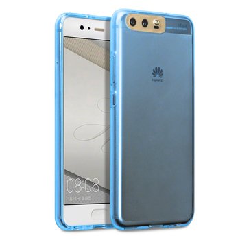 Microsonic Huawei P10 Kılıf Transparent Soft Mavi