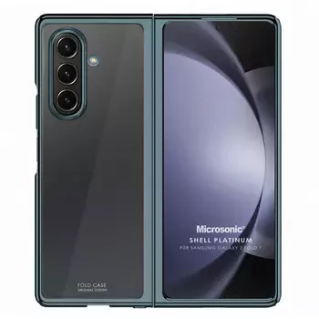Microsonic Samsung Galaxy Z Fold 7 Kılıf Shell Platinum Yeşil