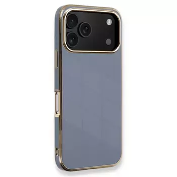 Microsonic Apple iPhone 17 Pro Kılıf Olive Plated Lavanta Grisi