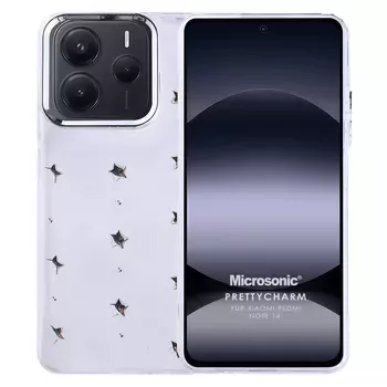 Microsonic Xiaomi Redmi Note 14 4G Kılıf PrettyCharm Star