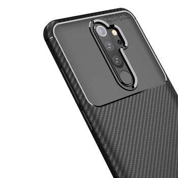 Microsonic Xiaomi Redmi Note 8 Pro Kılıf Legion Series Siyah