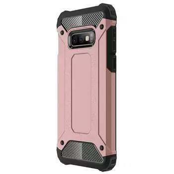 Microsonic Samsung Galaxy S10e Kılıf Rugged Armor Rose Gold