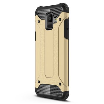 Caseup Samsung Galaxy A6 2018 Kılıf Tank Gold