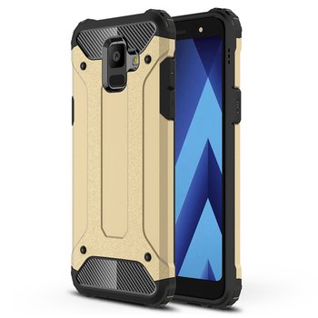 Caseup Samsung Galaxy A6 2018 Kılıf Tank Gold