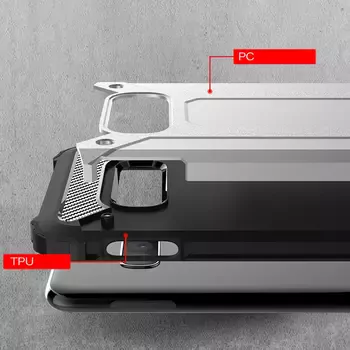 Microsonic Samsung Galaxy S10e Kılıf Rugged Armor Siyah