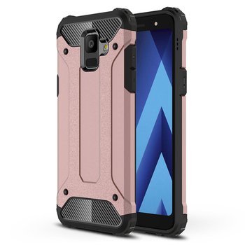 Caseup Samsung Galaxy A6 2018 Kılıf Tank Rose Gold