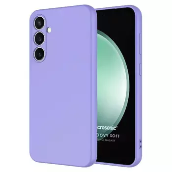 Microsonic Samsung Galaxy S25 FE Kılıf Groovy Soft Lila