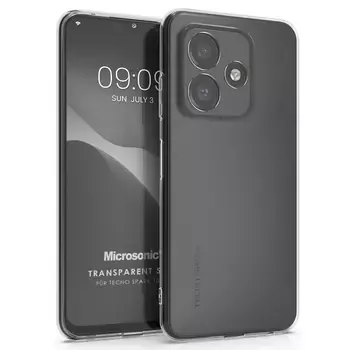 Microsonic TECNO Spark 10C Kılıf Transparent Soft Şeffaf